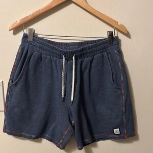 Beause Men's Blue Athletic Shorts